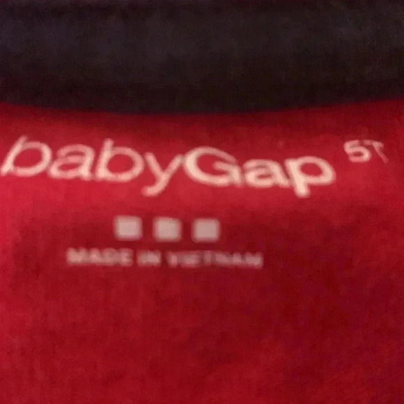 (5  for $25) babyGap long sleeve 100% cotton T-shirt, size 5, EUC - Picture 3 of 3